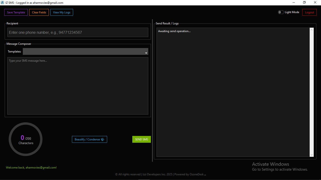 IZ Converter conversion options